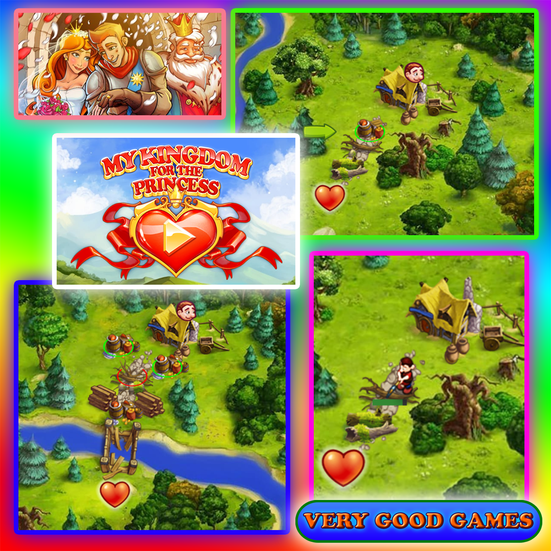 A banner for the game My Kingdom for the Princess - play free online on tablets, smartphones, Windows and Apple computers