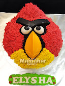 3D Angry Bird Cake