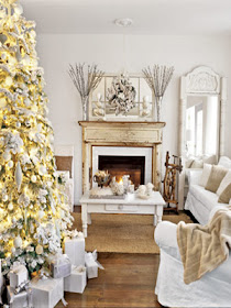 hydrangea hill cottage white christmas carolyne roehm christmas