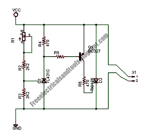 Free Schematic Diagram: Over Voltage Protection Circuit