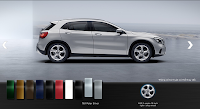 Màu ngoại thất Mercedes GLA 200 2019 Mercedes GLA 200 2019 màu Bạc Polar 761