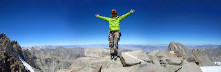 Me at the summit of Polemonium Peak.