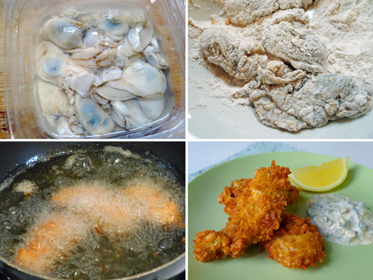 Cooking Weekends Fried Oysters