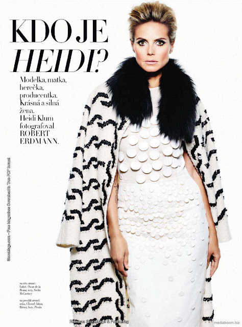 Heidi Klum for Harper’s Bazaar - Fashionably Fly