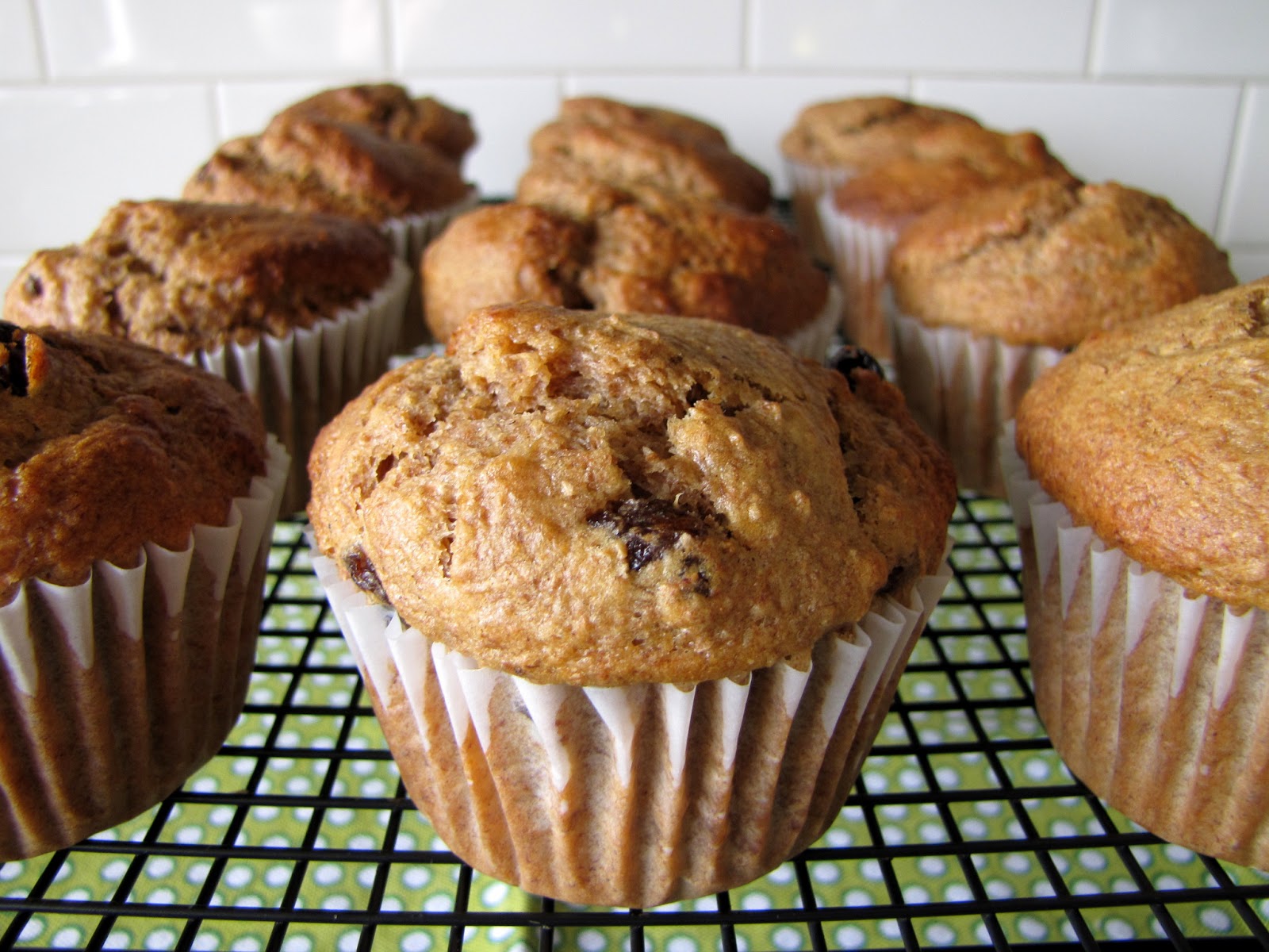 From My Table To Yours: Banana Buttermilk Bran Muffins