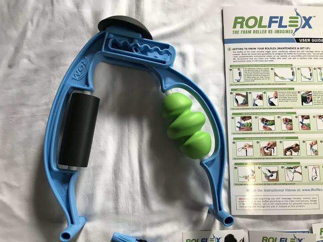 RolFlex massager sports fitness running athletic muscle knots pain tension product review recovery 