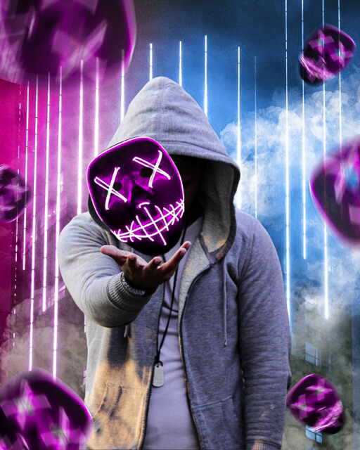 View ملحقات Picsart وش الجوكر Gif