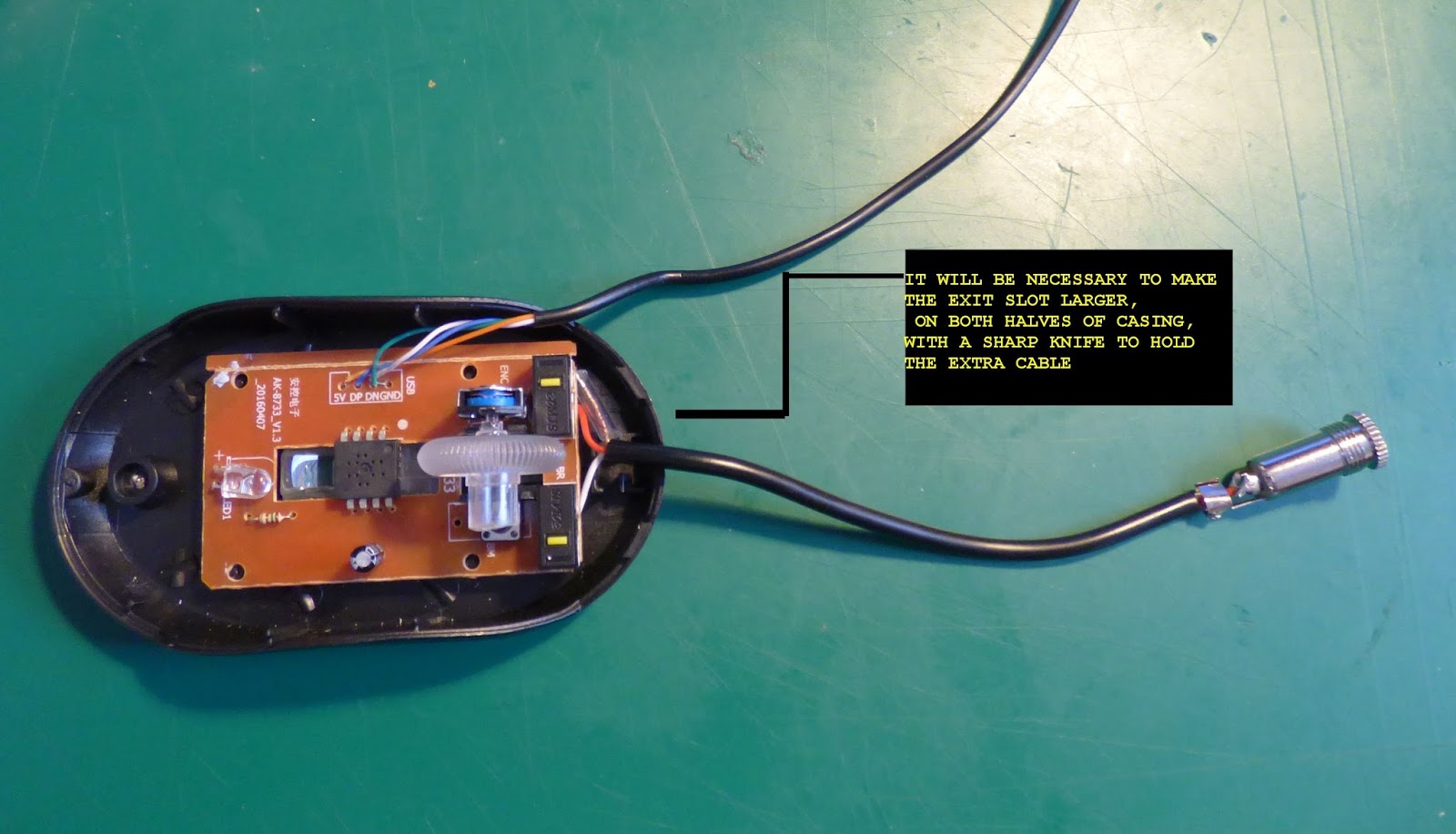 MorsePower: Keying with a Mouse