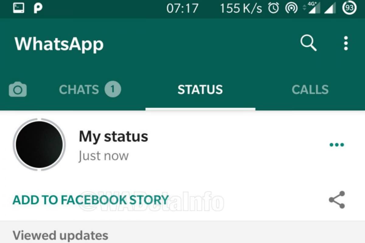 WhatsApp Will Soon Allow You To Share Your Status To Facebook & Share
