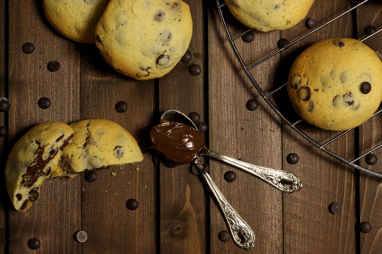 Nutella Chocolate Chip Cookies 3