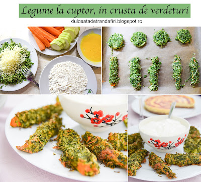 Legume la cuptor, in crusta de verdeturi