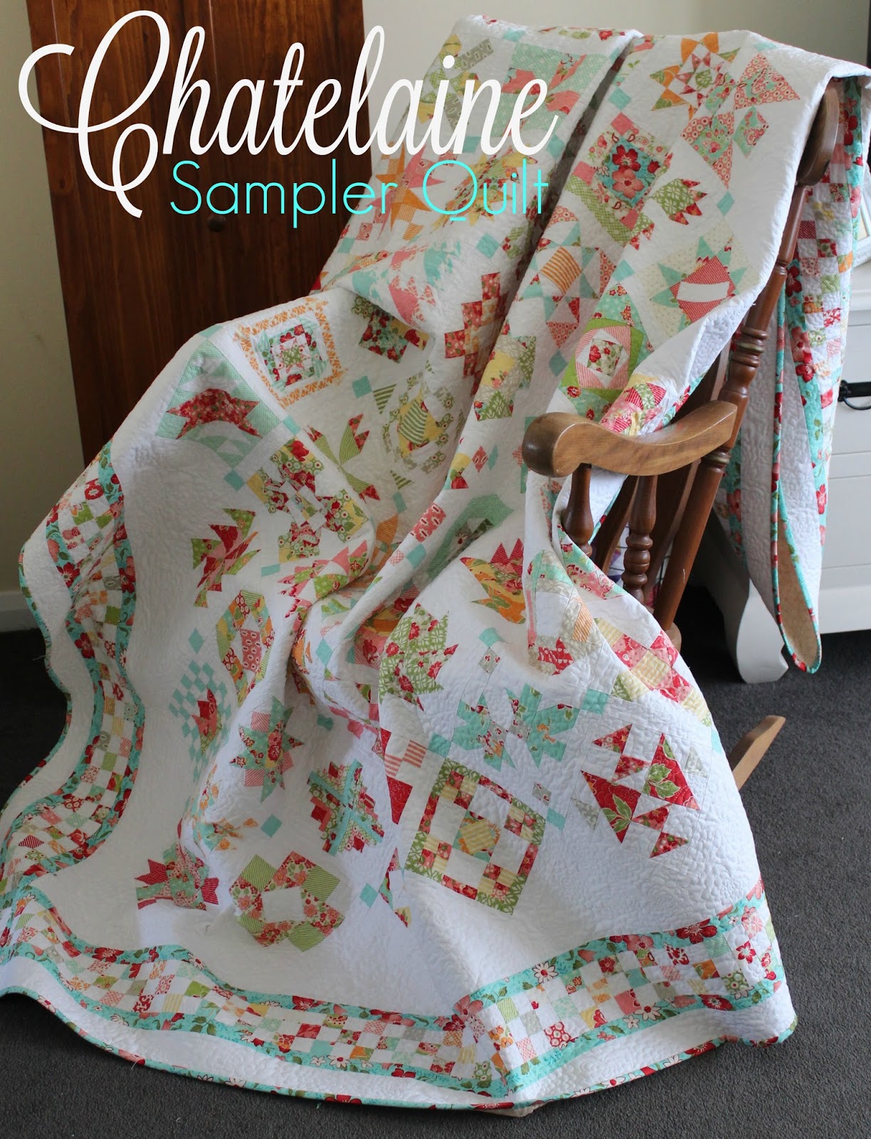 Chatelaine Free BOW Sampler Quilt Photo Gallery Threadbare Creations