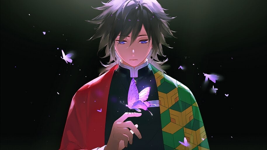 Giyu Tomioka, Kimetsu no Yaiba, 4K, 7.208 Wallpaper