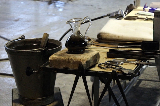 Visit of a glass factory in Murano, Venice Murano, Venice, Italy - Glass Factory