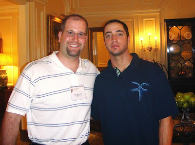 Ryan Braun with Rabbi Jason Miller