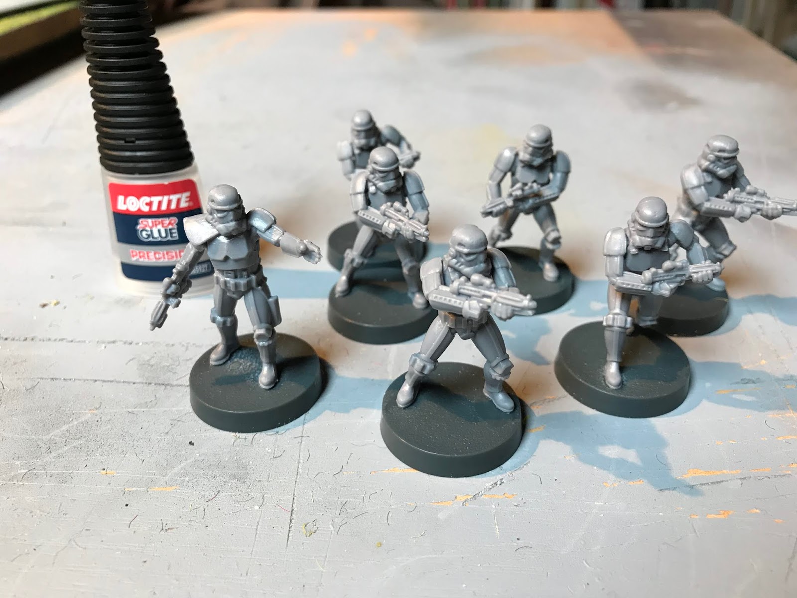 Star Wars Legion Stormtroopers Painting 