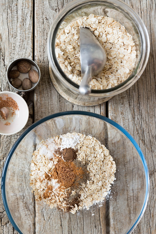 Milk and Honey Gingerbread Oat Cookies
