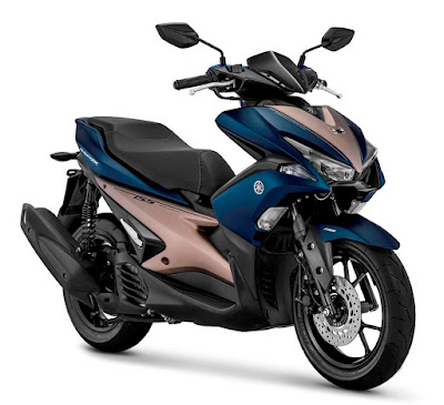 Aerox 155VVA - S Version Matte Blue Aerox 155VVA - S Version Matte Blue