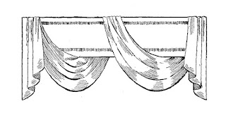 digital household clip art digital curtain illustration window treatment image