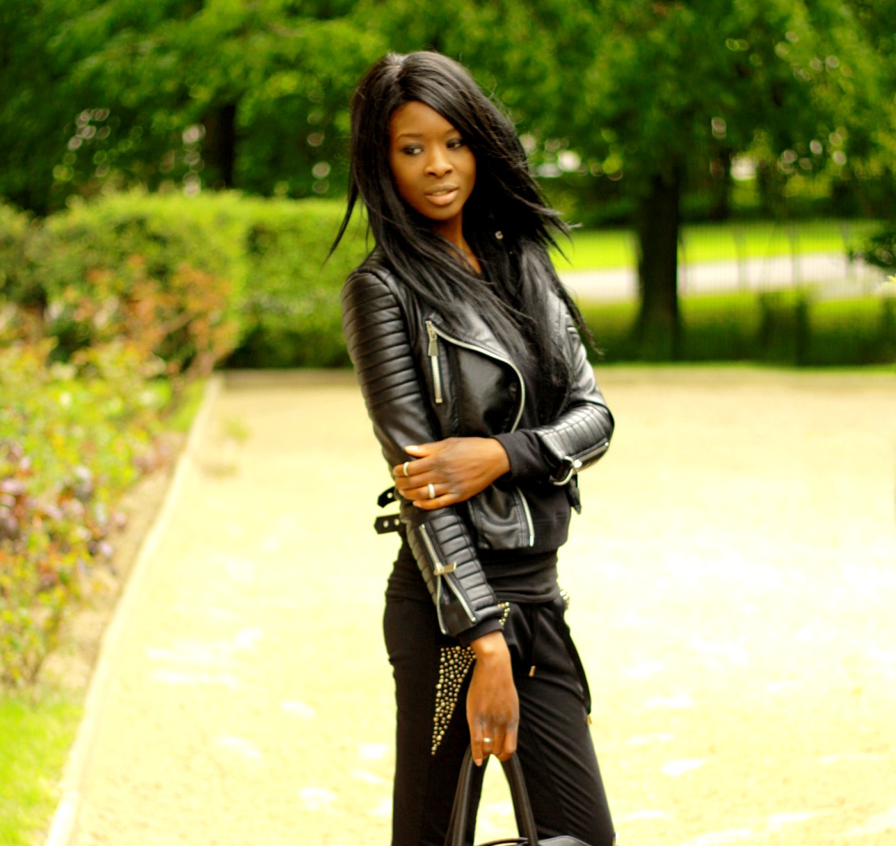 Casual biker  Styles by Assitan Blog mode French style 