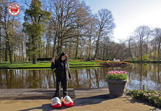 En Keukenhof, Holanda