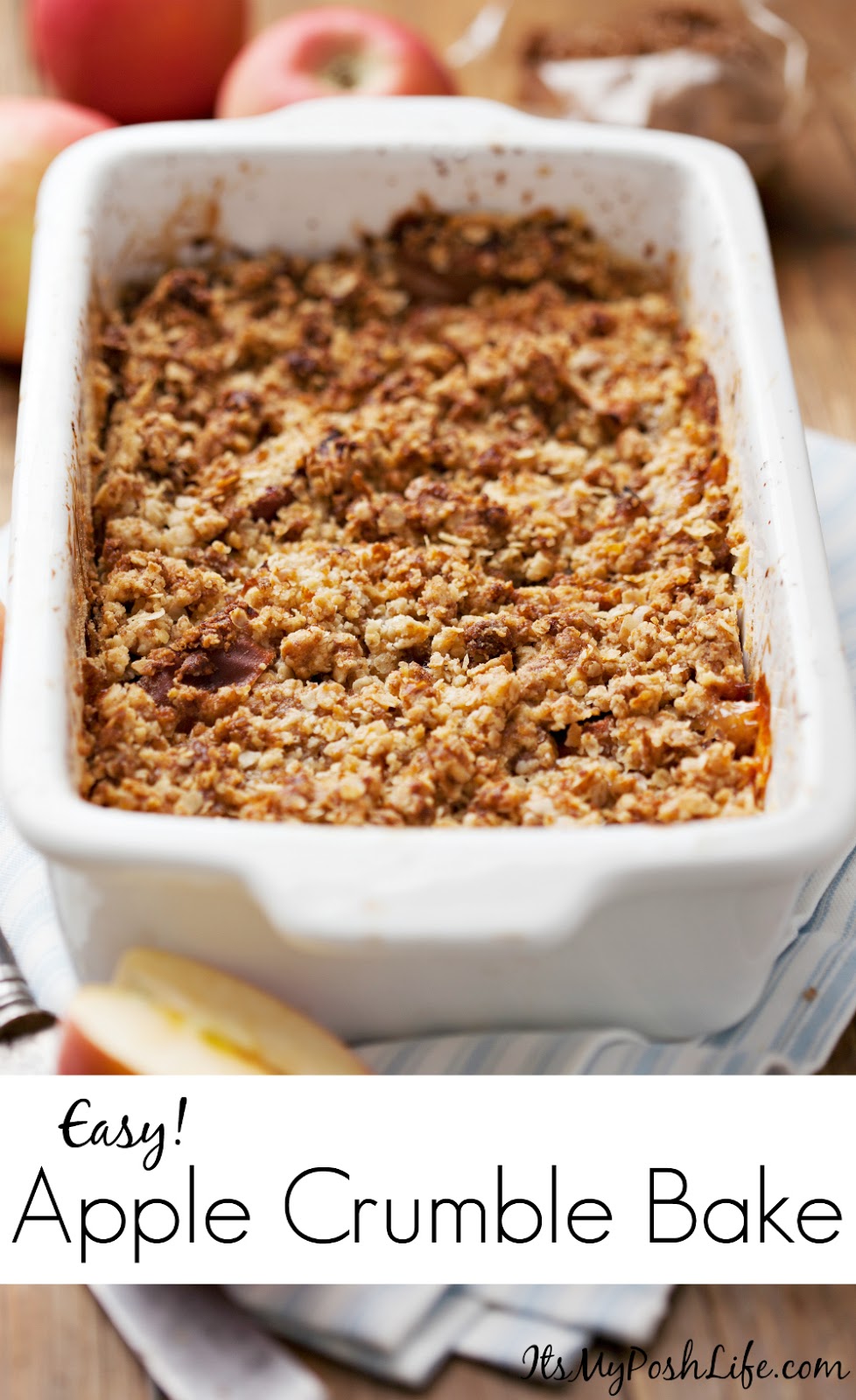 Easy Apple Crumble Bake Easy Apple Crumble Bake