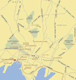 Kart over Norge By Regional Provinsen: Kart over Oslo Region