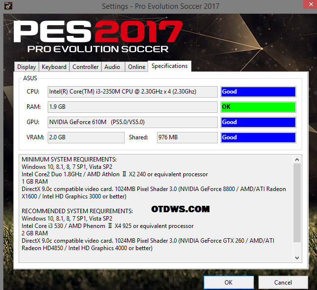 Pes Untuk Pc Ram 1gb