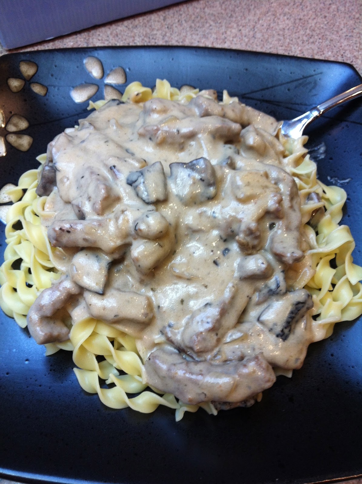 A Day in a Life Paula's beef stroganoff
