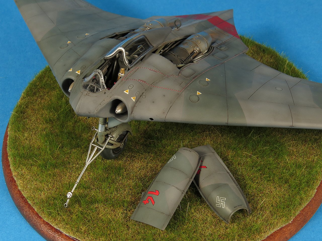 The Modelling News Build Review Pt Iii Zoukei Mura 1 48th Scale Horten Ho 229