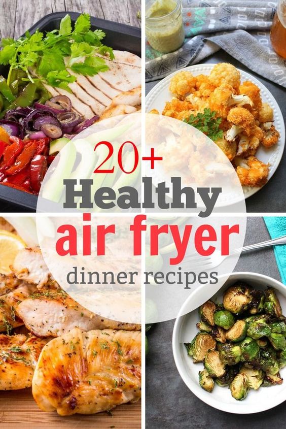 20 Healthy Air Fryer Recipes for Dinner Meal Prep Recipes For Busy People