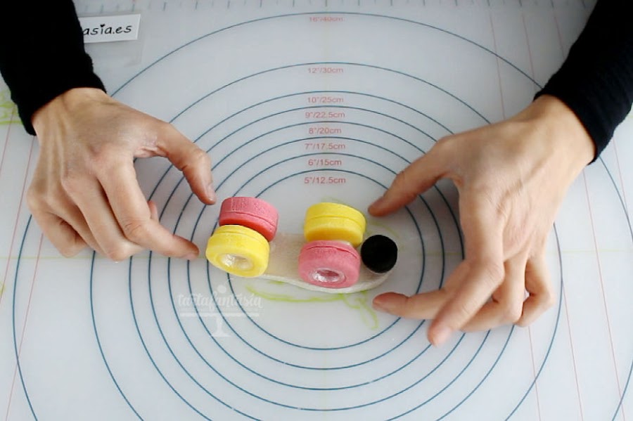 Tutorial Patines de Fondant Soy Luna