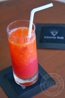 Viceroy Bali Review - Lembah Spa, Ubud Couples Massage - Fresh Watermelon and Orange Juice