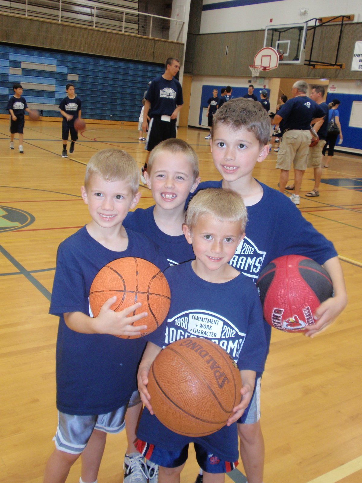 The McGowan Foursome Rogers High School Basketball Camp