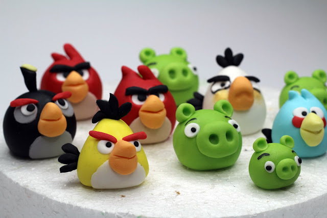 Angry Birds Birthday Cake London