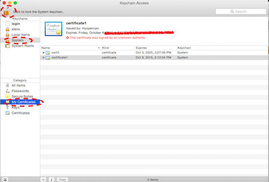 Ken Felix Security Blog: How to import a certficate into MACOSX for ...