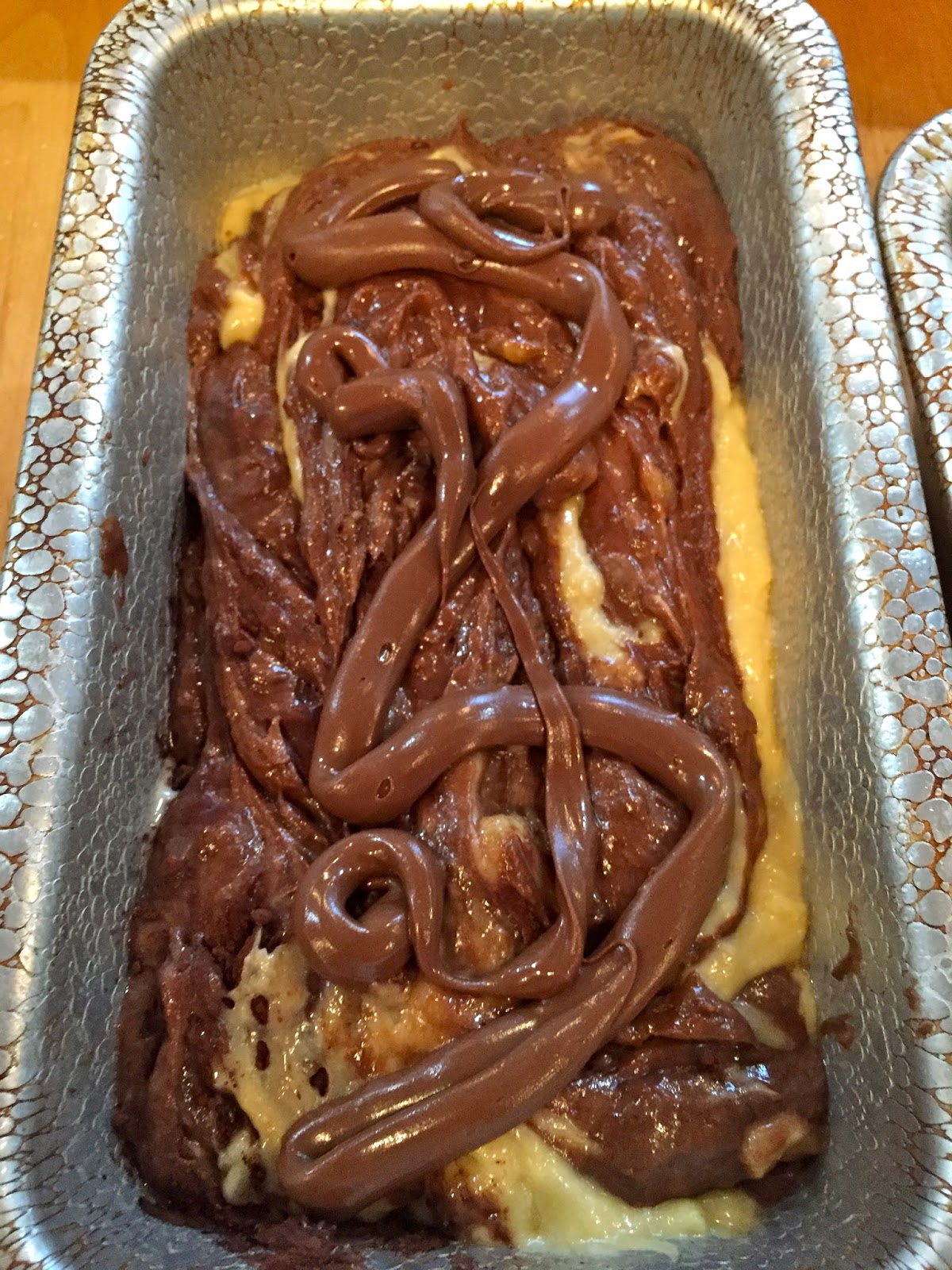 My Mother's Apron Strings Black & White Banana Bread