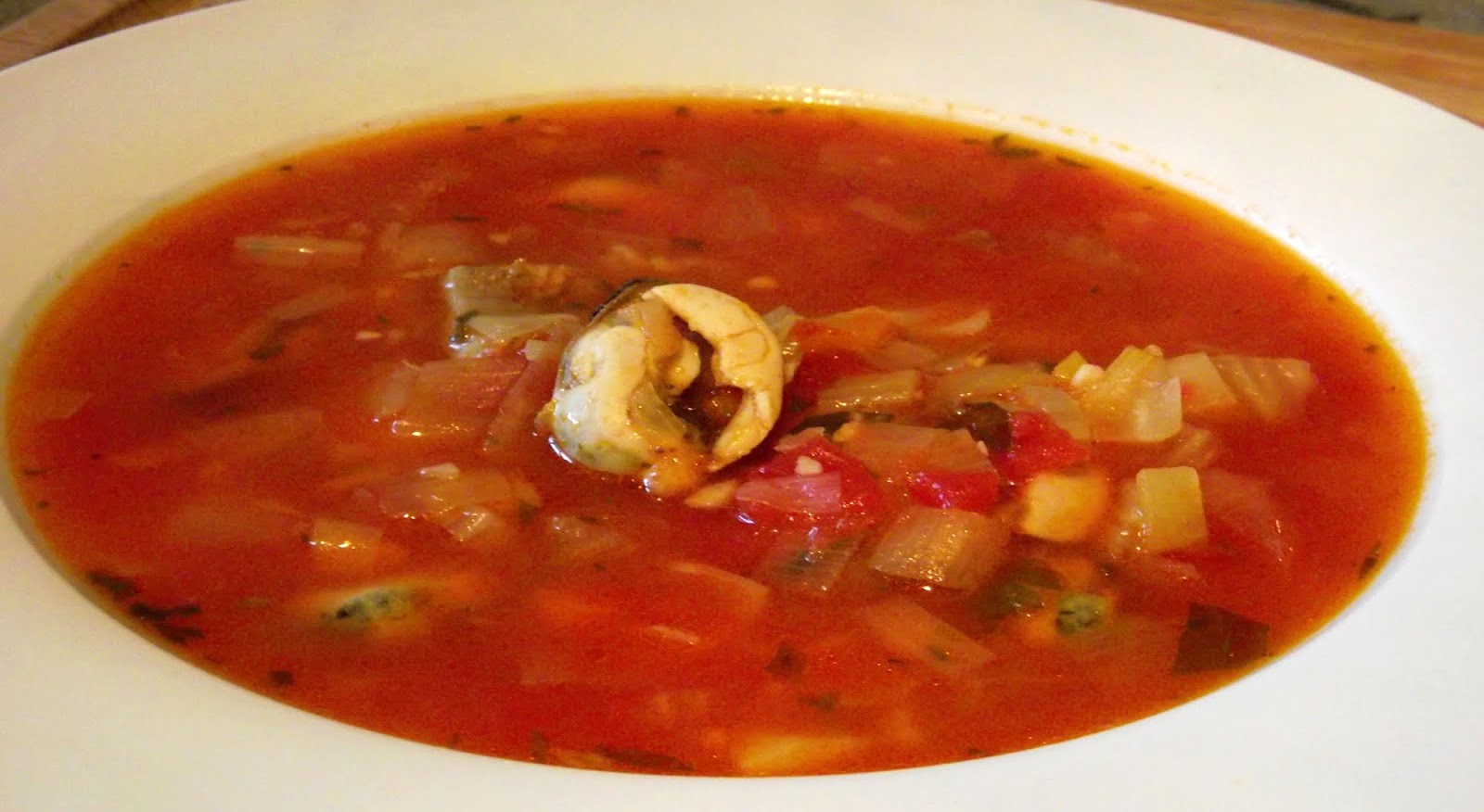 Soup Tuesday Seafood and Fennel Soup