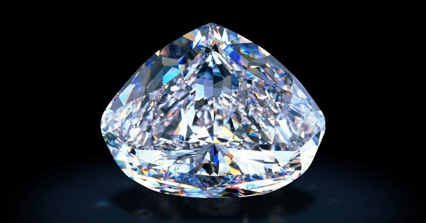 De Beers Century Diamond ( Hình render ) 
