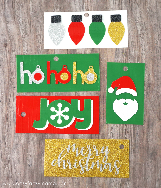 DIY Duck Tape Gift Tags