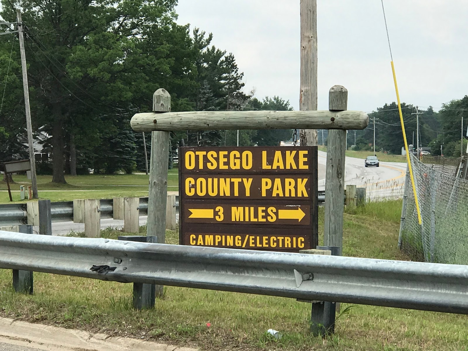 Cozy Rosie Otsego Lake County Park Campground Gaylord, Michigan
