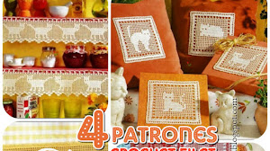 Deco Gato Crochet / patrones y muestras