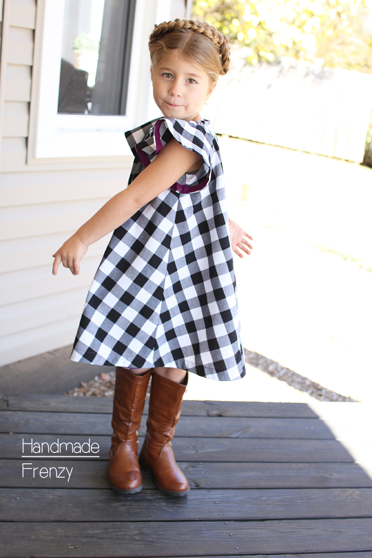 TIP Top Dress & Tunic Pattern // Handmade Frenzy // Sewing For Girls