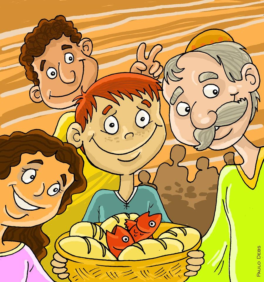 Histórias da Sementinha A multiplicação dos pães e peixes Histórias da Sementinha A multiplicação dos pães e peixes
