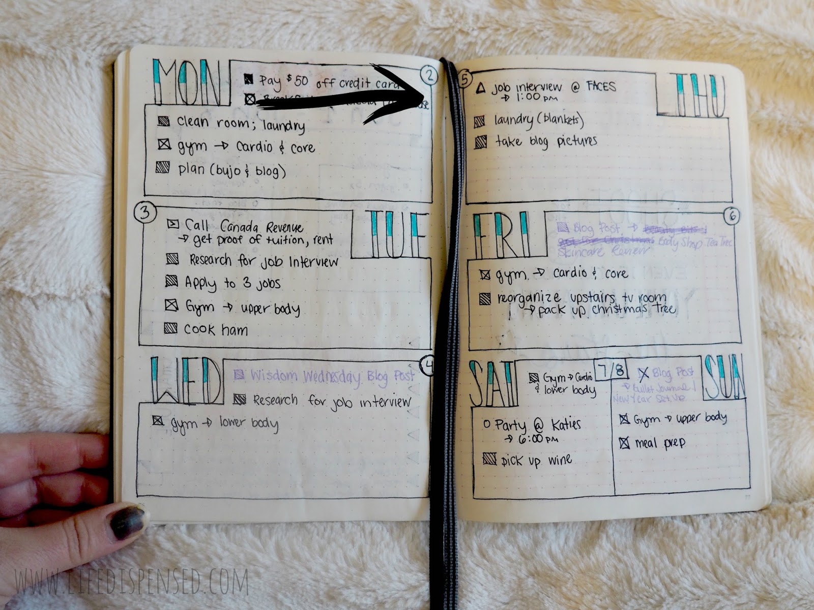 Add A Page Of Self Care Reminders To Your Bullet Journal Bujo