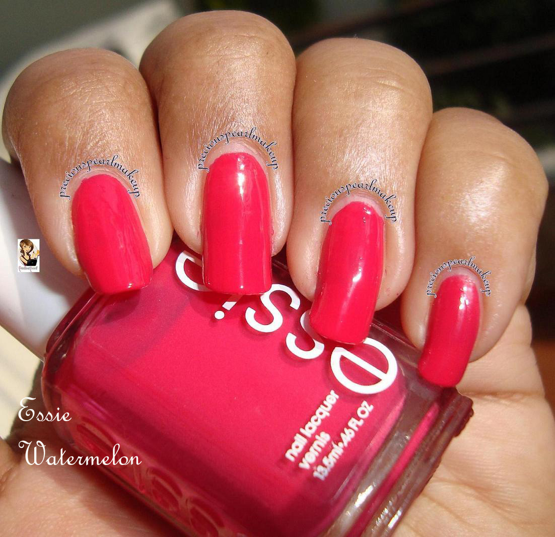 preciouspearlmakeup Essie Nail Lacquer Watermelon