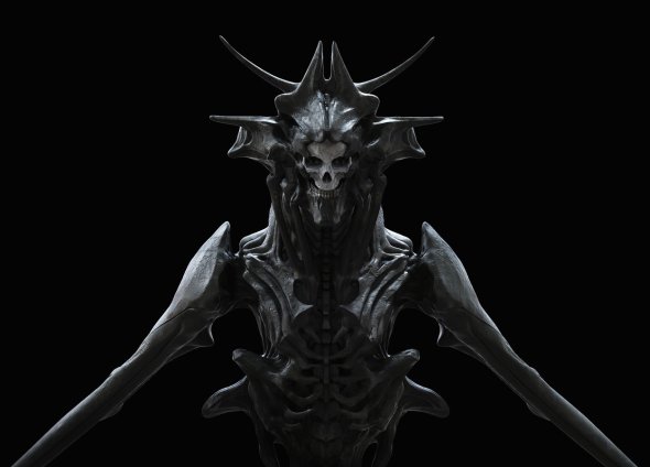 As sombrias ilustrações e modelos 3D de fantasia, ficção e terror de Elias Ravanetti Elias Ravanetti artstation arte ilustrações modelos 3D sombrias terror fantasia ficção