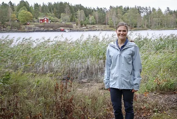 Crown Princess Victoria attended celebrations of 150th anniversary of Dalsland Canal. Svankila Nature Reserve