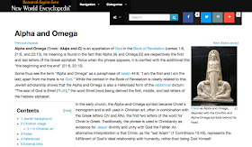 Alpha and Omega, http://www.newworldencyclopedia.org/entry/Alpha_and_Omega 