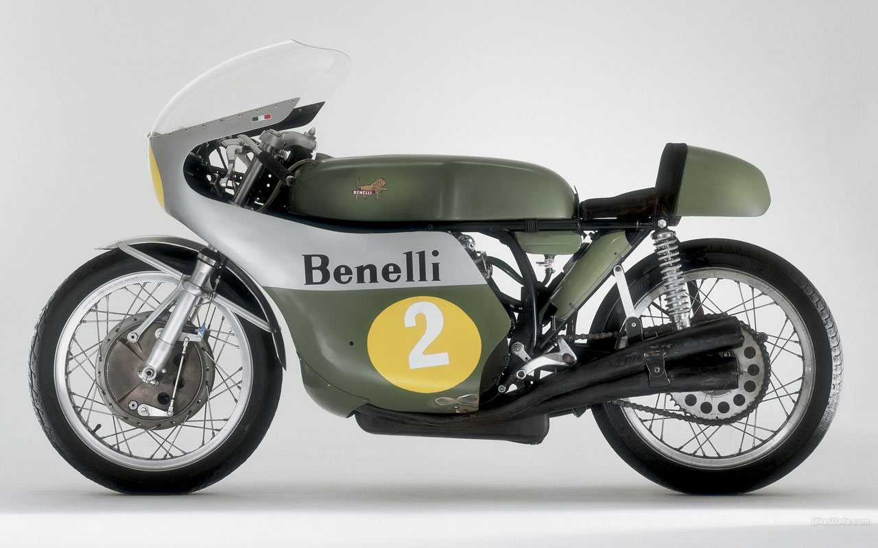 Vintage Benelli Motorcycle 5